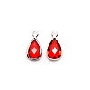 Faceted Glass Pendants FIND-WH0097-40A-1