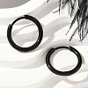 202 Stainless Steel Huggie Hoop Earrings EJEW-F111A-15mm-EB-1