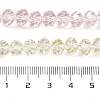 Transparent Painted Glass Beads Strands LS-DGLA-A034-T6mm-A25-3