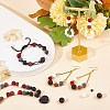 Synthetic Lava Rock Beads Strands G-S247-6mm-08-1-6