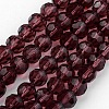 Transparent Glass Bead Strands X-GLAA-G013-8mm-59-1