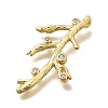 Brass Micro Pave Cubic Zirconia Pendants KK-Z125-09G-2