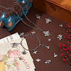 108Pcs 9 Style Tibetan Style Alloy Pendants FIND-CA0005-97-4