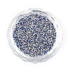 Plated Glass Seed Beads SEED-S017-07-2