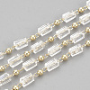 Handmade Glass Beaded Chains CHC-S004-05G-1