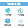 DIY Flower Plastic & Acrylic Beads Jewelry Making Finding Kit DIY-YW0008-78A-3