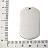 Anti-Tarnish 201 Stainless Steel Pendants STAS-R002-02P-12-3