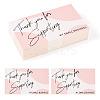 100Pcs 2Bags Thank You Card AJEW-TA0001-53B-2
