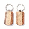 Wooden Keychain LS-KEYC-H018-01-1