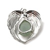 Natural Green Aventurine Teardrop Pendants KK-K331-02P-04-3