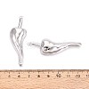 304 Stainless Steel Chili Pepper Big Pendants STAS-T067-42P-3