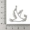304 Stainless Steel Pendants STAS-G355-12P-3
