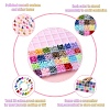 1960Pcs 28 Colors Spray Painted ABS Plastic Imitation Pearl & Transparent Acrylic Beads OACR-YW0001-90-4