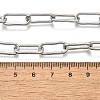 Non-Tarnish 304 Stainless Steel Paperclip Chains LS-STAS-I146-02P-3