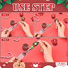 5Pcs 5 Styles 201 Stainless Steel Tableware FIND-YW0009-61-3