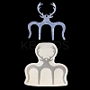(Clearance Sale)Antlers Piano Score Folder Silicone Molds DIY-TAC0010-14-3