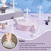 Plastic Doll Stands ODIS-WH0038-98B-5