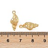 Ocean Theme Brass Micro Pave Cubic Zirconia Pendants LS-KK-F902-08Q-G-3