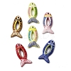 Hand-Painted Porcelain Big Pendants LA-CBAC6A6-06D-1