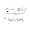 304 Stainless Steel Pendants STAS-CJ0001-99-2
