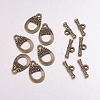 Tibetan Style Alloy Toggle Clasps X-MAC2014-NF-3