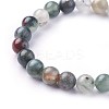 Natural African Bloodstone Stretch Bracelets X-BJEW-F380-01-B01-2