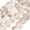 Natural Quartz Crystal Beads Strands G-F653-19-2