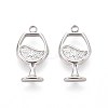 304 Stainless Steel Charms STAS-N109-257P-1
