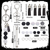 Halloween DIY Iron Bar Beadable Keychain Making Kit DIY-SC0025-93-2