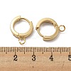201 Stainless Steel Huggie Hoop Earrings Findings STAS-A167-01M-G-3