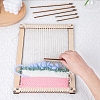 Wood Weaving Looms Kit LS-SENE-PW0003-109-3
