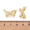 Brass Micro Pave Cubic Zirconia Pendants KK-N276-10G-3
