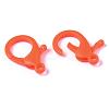 Plastic Lobster Claw Clasps KY-ZX002-01-B-7