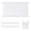 Solid-colored Hollow Out Polycotton Ribbons OCOR-WH0101-234B-1