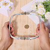 Zinc Alloy Tube Bag Flex Frames DIY-WH0581-47A-3