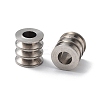 Non-Tarnish 303 Stainless Steel European Beads STAS-Q302-28A-P-1