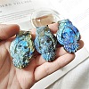 Natural Labradorite Carved Figurines Statues for Home Office Desktop Decoration PW-WG11844-05-1