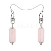 Natural Gemstone Dangle Earrings EJEW-JE04255-3