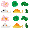 36Pcs 6 Styles Resin Display Decorations DJEW-CN0001-52-7