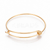 Adjustable 304 Stainless Steel Expandable Bangle Making LS-STAS-S079-03B-2