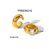 Elegant 304 Stainless Steel Cuff Earrings NQ7572-1-2