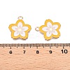 Light Gold Plated Alloy Enamel Pendants PALLOY-N176-28B-RS-3