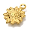 304 Stainless Steel Pendants STAS-Z092-01G-04-2