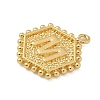 Brass Pendants KK-B126-01G-M-2