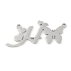 Non-Tarnish 304 Stainless Steel Pendants STAS-L279-002P-H-1