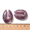 Natural Amethyst Ear Plugs Gauges G-I359-13A-01-3