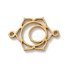 304 Stainless Steel Hollow Chakra Links LS-STAS-S149-05C-1
