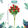 Plastic Imitation Apple AJEW-WH0502-39-2