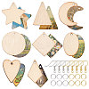 SUNNYCLUE DIY Geometry Earring Making Kit DIY-SC0020-58-1