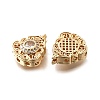 Brass Glass Beads KK-M318-40G-01-2